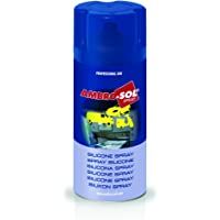Los mejores  - Ambro-Sol - Aceite de silicona en spray- 400 ml- cód. OL103- caja de 12 aerosoles